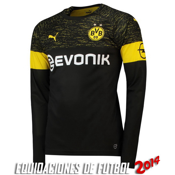 Camiseta Del Borussia Dortmund Manga Larga Segunda 2018/2019