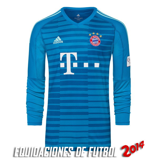 Camiseta Del Bayern Munich Manga Larga Portero Segunda 2018/2019