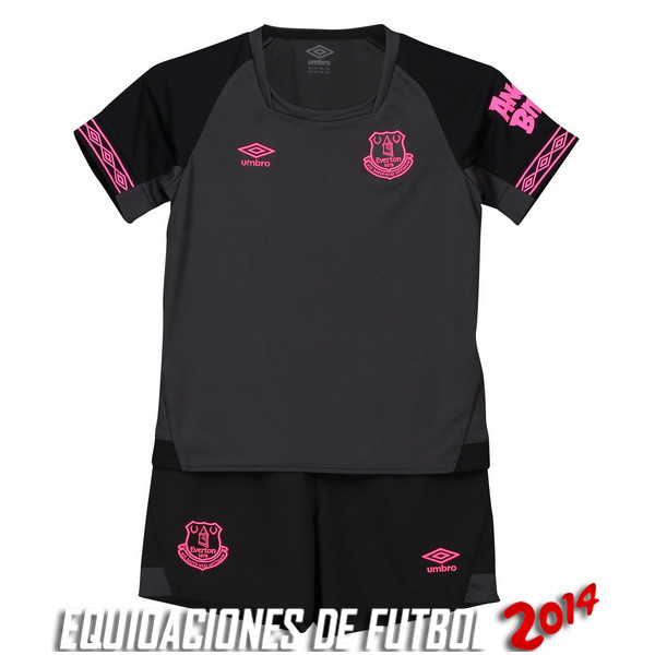 Camiseta Del Conjunto Completo Everton Ninos Segunda 2018/2019
