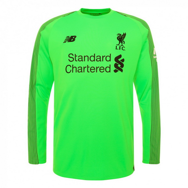 Camiseta Del Liverpool Manga Larga Portero Segunda 2018/2019