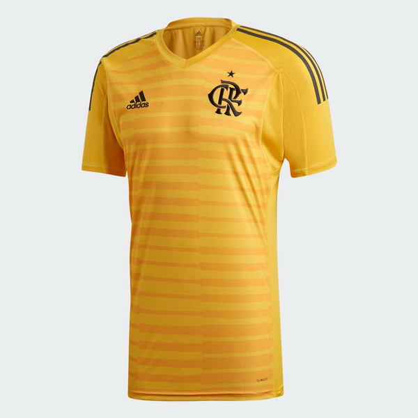 Camiseta Del Portero Flamengo Amarillo Equipacion 2018/2019