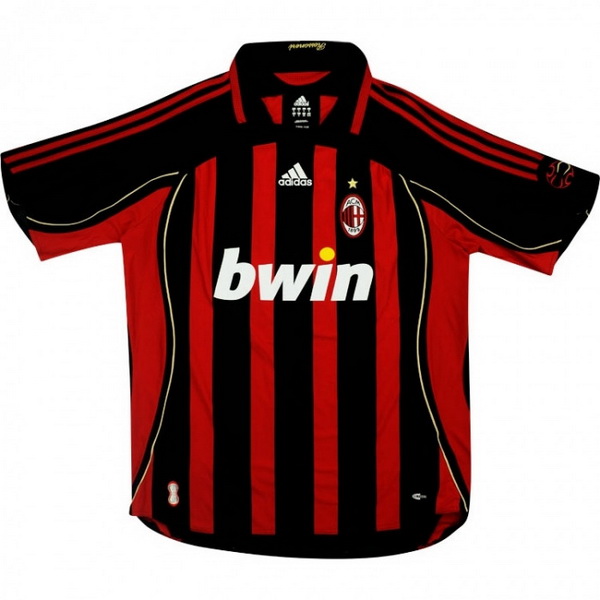 Retro Camiseta De AC Milan de la Seleccion Primera 2006 2007