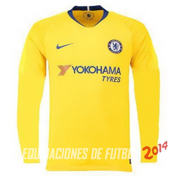 Camiseta Del Chelsea Manga Larga Segunda 2018/2019
