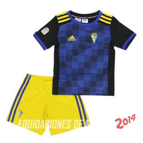 Camiseta Del Conjunto Completo Cádiz Nino Segunda Equipacion 2018/2019