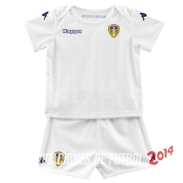 Camiseta Del Conjunto Completo Leeds United Nino Primera Equipacion 2018/2019