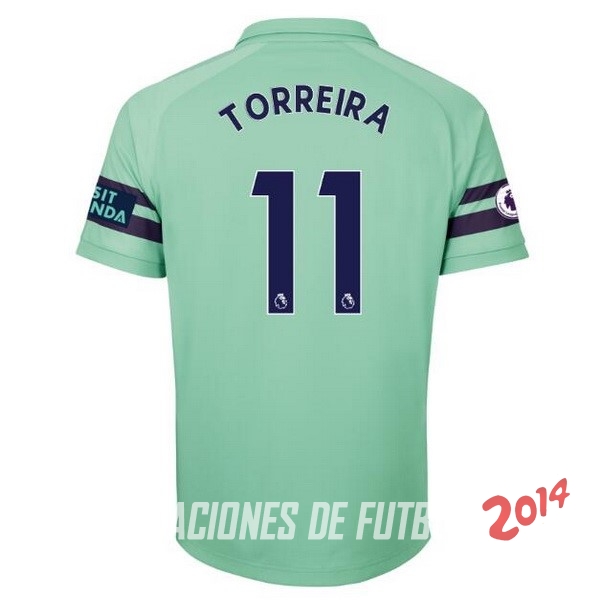 NO.11 Torreira de Camiseta Del Arsenal Tercera Equipacion 2018/2019
