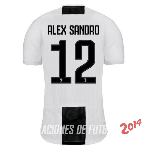 NO.12 Alex Sangro de Camiseta Del Juventus Primera Equipacion 2018/2019