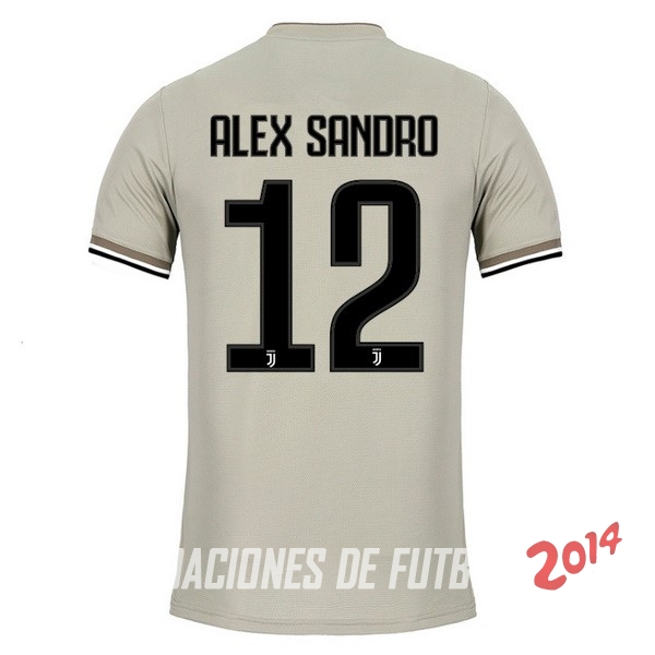 NO.12 Alex Sangro de Camiseta Del Juventus Segunda Equipacion 2018/2019
