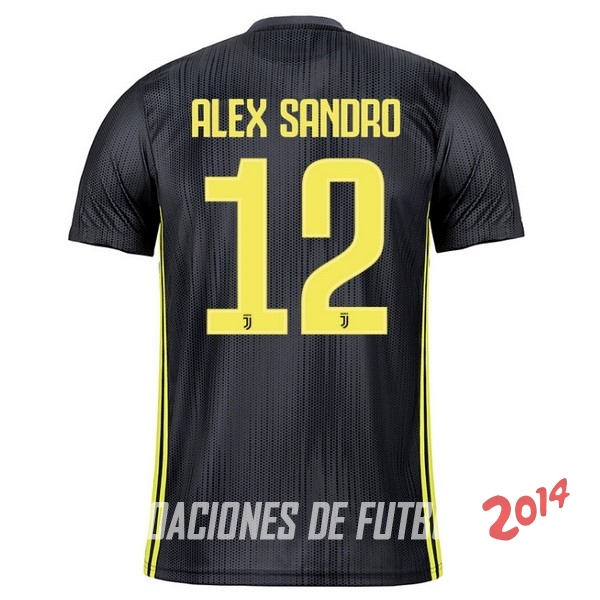 NO.12 Alex Sangro de Camiseta Del Juventus Tercera Equipacion 2018/2019