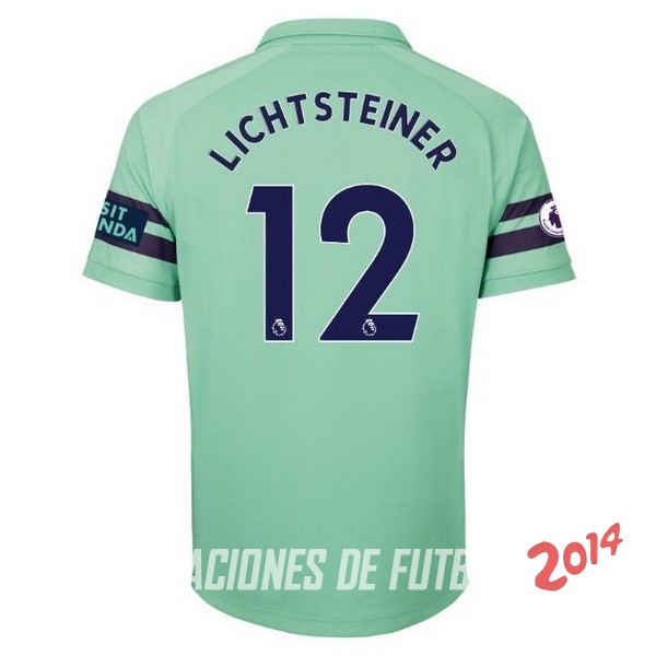 NO.12 Lichtsteiner de Camiseta Del Arsenal Tercera Equipacion 2018/2019