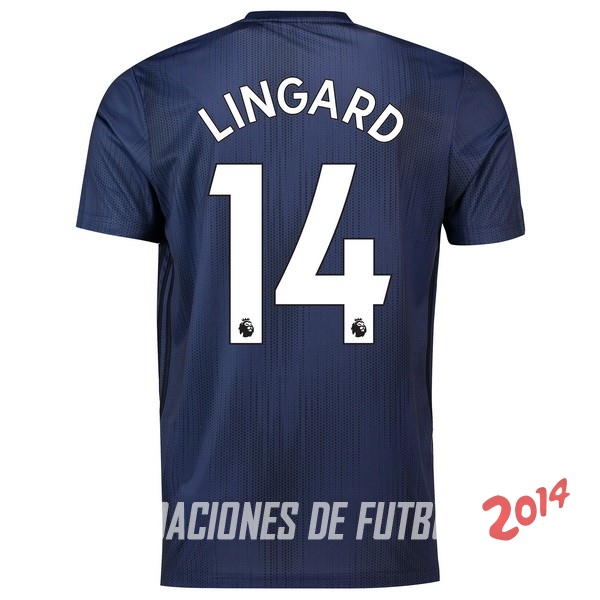 NO.14 Lingard de Camiseta Del Manchester United Tercera Equipacion 2018/2019