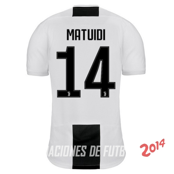 NO.14 Matuidi de Camiseta Del Juventus Primera Equipacion 2018/2019