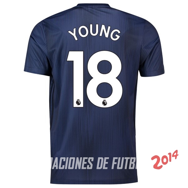 NO.18 Young de Camiseta Del Manchester United Tercera Equipacion 2018/2019