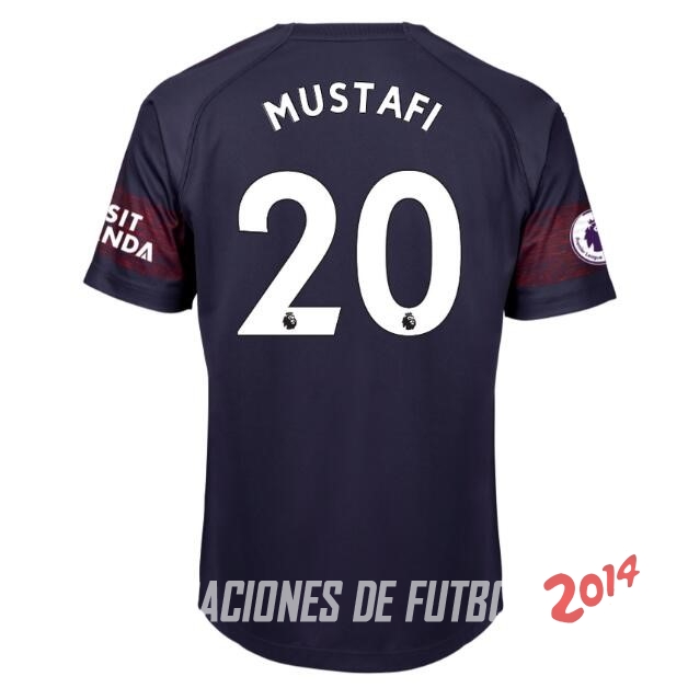 NO.20 Mustafi Segunda Camiseta Arsenal Segunda Equipacion 2018/2019