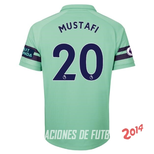 NO.20 Mustafi de Camiseta Del Arsenal Tercera Equipacion 2018/2019
