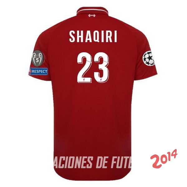 NO.23 Shaqiri de Camiseta Del Liverpool Primera Equipacion 2018/2019