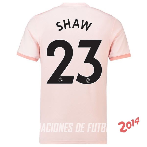 NO.23 Shaw Segunda Camiseta Manchester United Segunda Equipacion 2018/2019