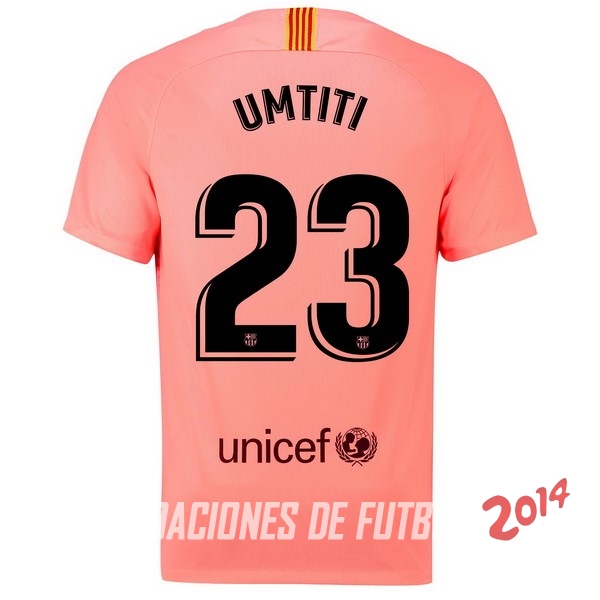 NO.23 Umtiti de Camiseta Del Barcelona Tercera Equipacion 2018/2019