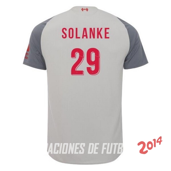 NO.29 Solanke de Camiseta Del Liverpool Tercera Equipacion 2018/2019