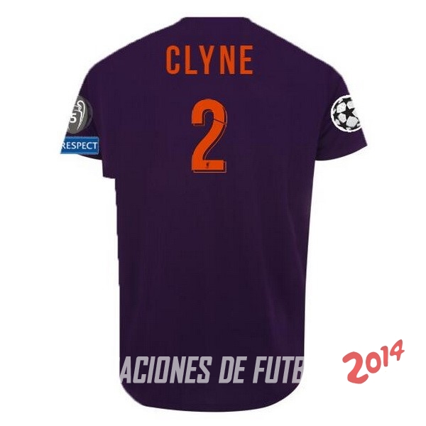 NO.2 Clyne Segunda Camiseta Liverpool Segunda Equipacion 2018/2019