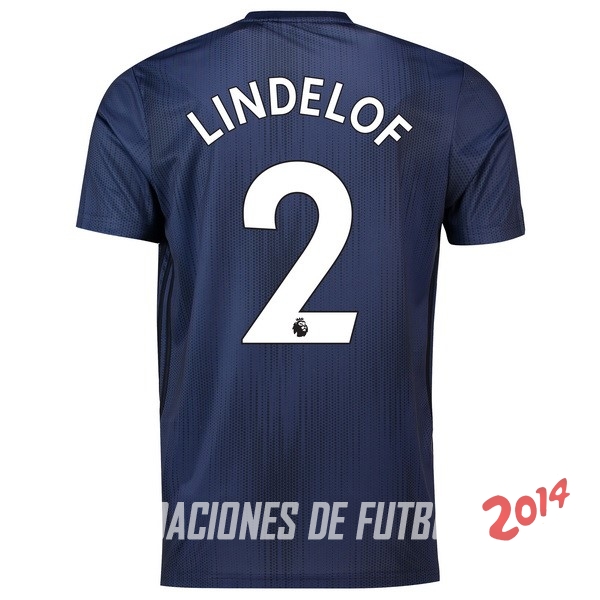NO.2 Lindelof de Camiseta Del Manchester United Tercera Equipacion 2018/2019