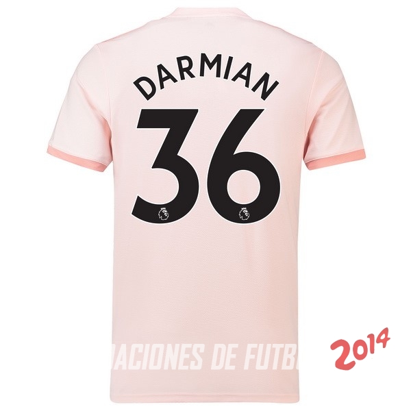 NO.36 Darmian Segunda Camiseta Manchester United Segunda Equipacion 2018/2019