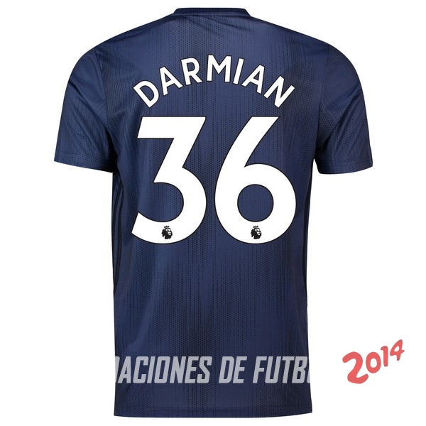 NO.36 Darmian de Camiseta Del Manchester United Tercera Equipacion 2018/2019