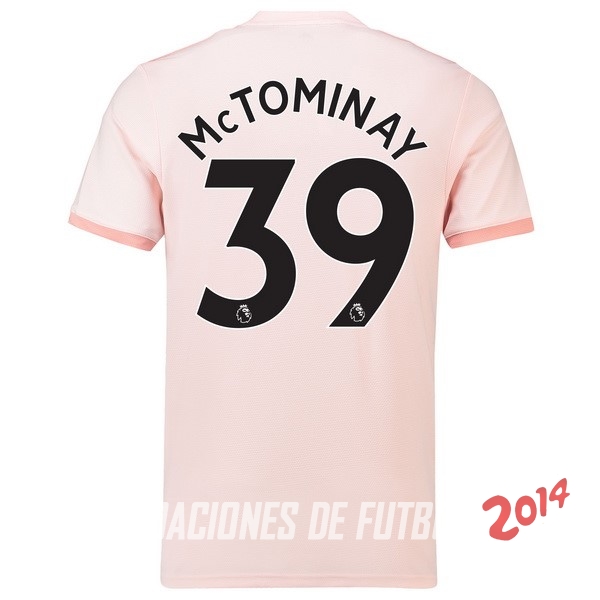 NO.39 McTominay Segunda Camiseta Manchester United Segunda Equipacion 2018/2019