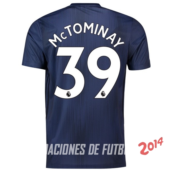 NO.39 McTominay de Camiseta Del Manchester United Tercera Equipacion 2018/2019
