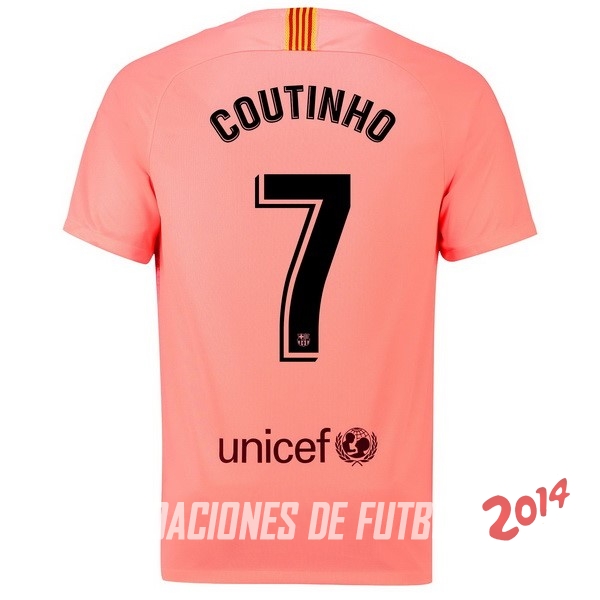NO.7 Coutinho de Camiseta Del Barcelona Tercera Equipacion 2018/2019