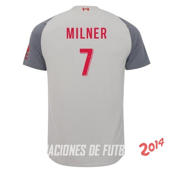 NO.7 Milner de Camiseta Del Liverpool Tercera Equipacion 2018/2019