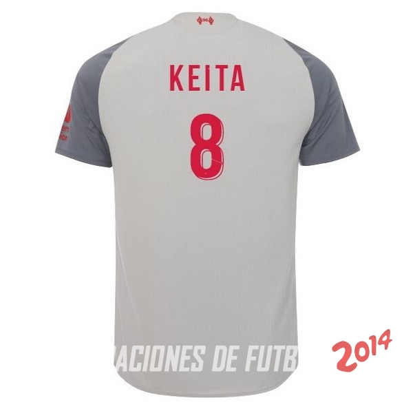 NO.8 Keita de Camiseta Del Liverpool Tercera Equipacion 2018/2019