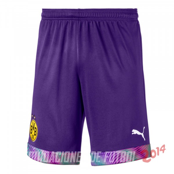 Camiseta Del Borussia Dortmund Pantalones Portero Purpura 2019/2020