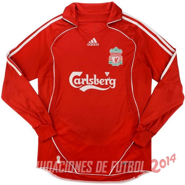 Retro Camiseta De Liverpool de la Seleccion Manga Larga Primera 2006/2007