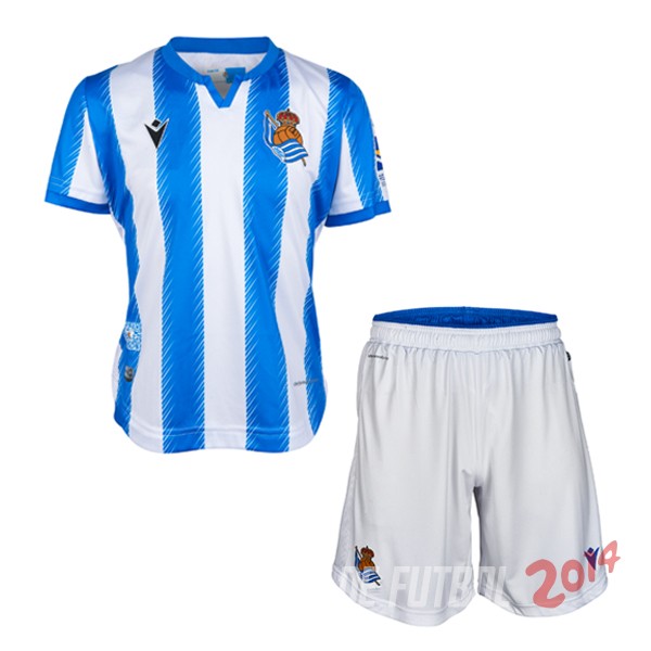 Camiseta Del Conjunto Completo Real Sociedad Nino Primera 2019/2020