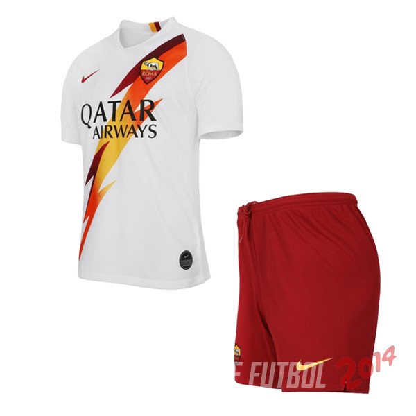 Camiseta Del Conjunto Completo AS Roma Ninos Segunda 2019/2020