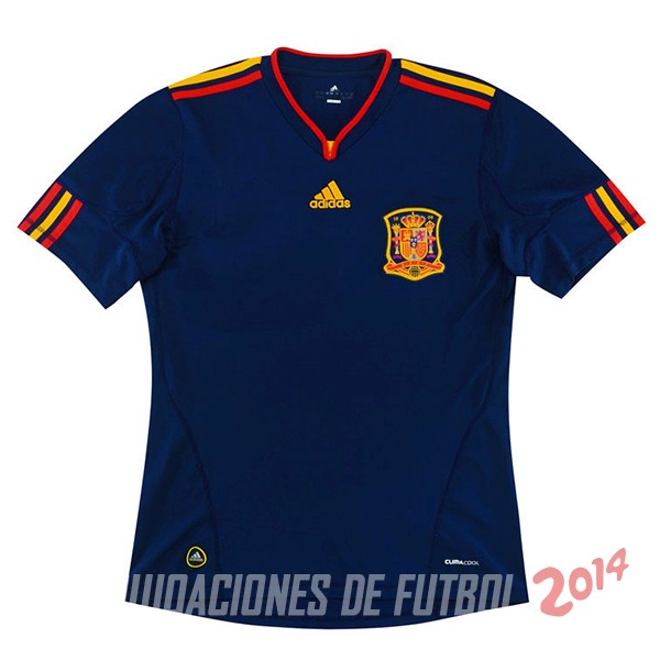 Retro Camiseta De España de la Seleccion Segunda 2010