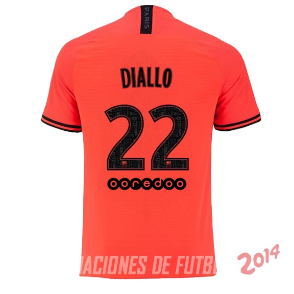 Diallo de Camiseta Del PSG Segunda 2019/2020