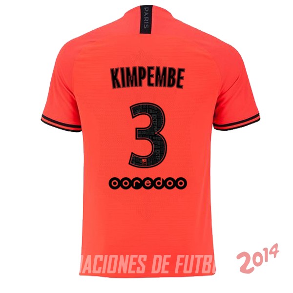 Kimpembe de Camiseta Del PSG Segunda 2019/2020