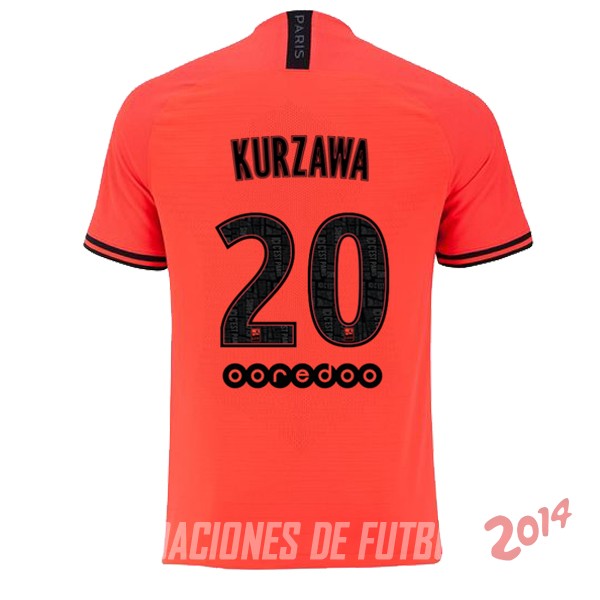 Kurzawa de Camiseta Del PSG Segunda 2019/2020