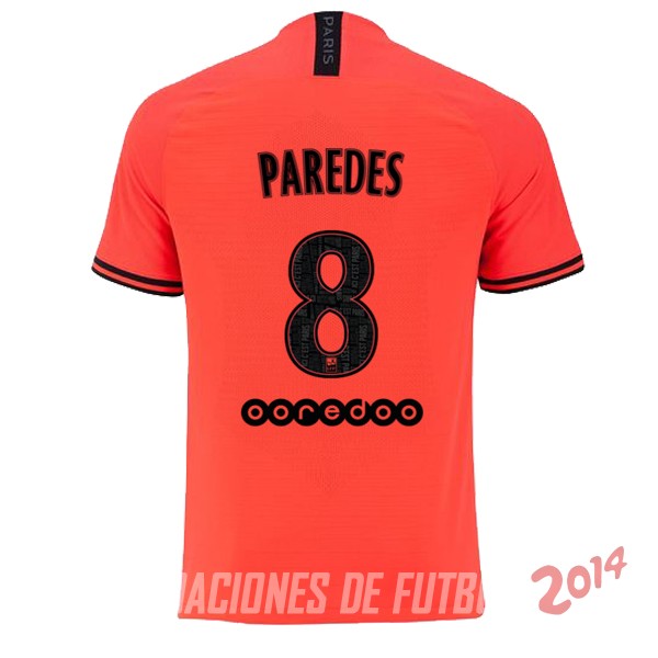 Paredes de Camiseta Del PSG Segunda 2019/2020