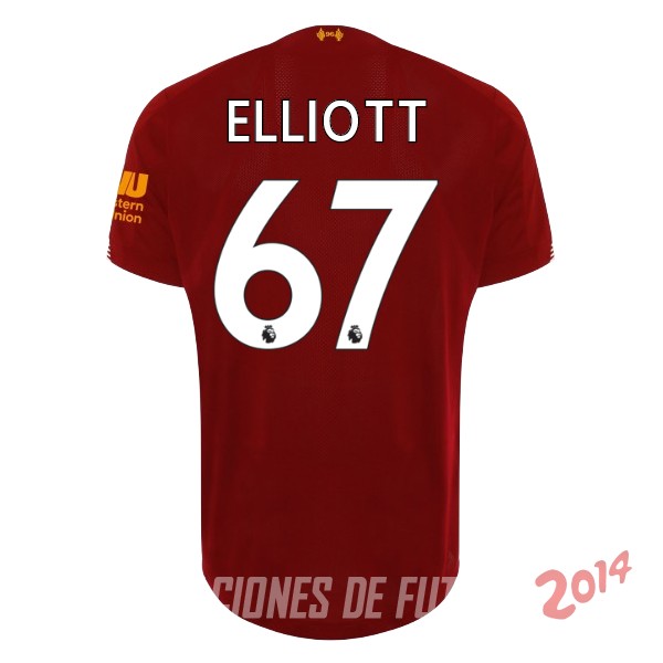 Elliott de Camiseta Del Liverpool Primera 2019/2020