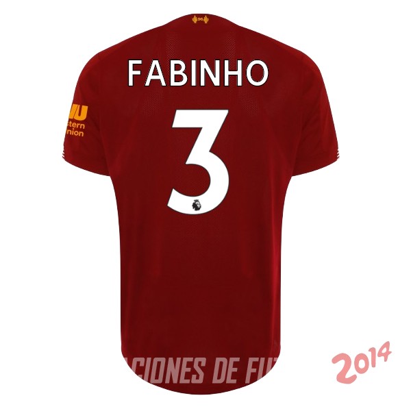 Fabinho de Camiseta Del Liverpool Primera 2019/2020