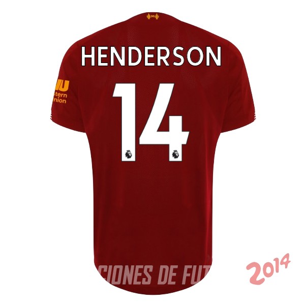 Henderson de Camiseta Del Liverpool Primera 2019/2020