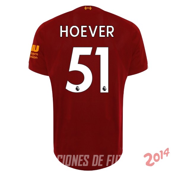 Hoever de Camiseta Del Liverpool Primera 2019/2020
