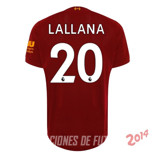 Lallana de Camiseta Del Liverpool Primera 2019/2020
