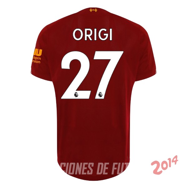 Origi de Camiseta Del Liverpool Primera 2019/2020