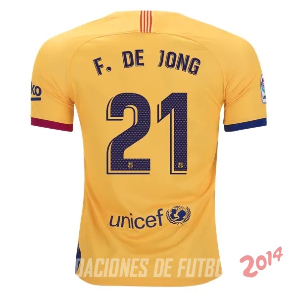 De Jong de Camiseta Del Barcelona Segunda 2019/2020