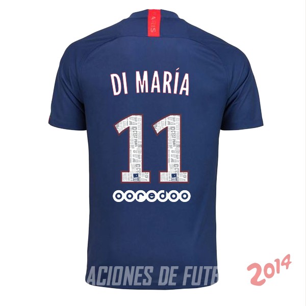 Di Maria de Camiseta Del PSG Primera 2019/2020