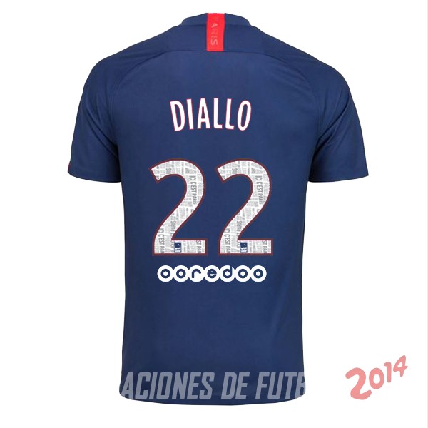 Diallo de Camiseta Del PSG Primera 2019/2020
